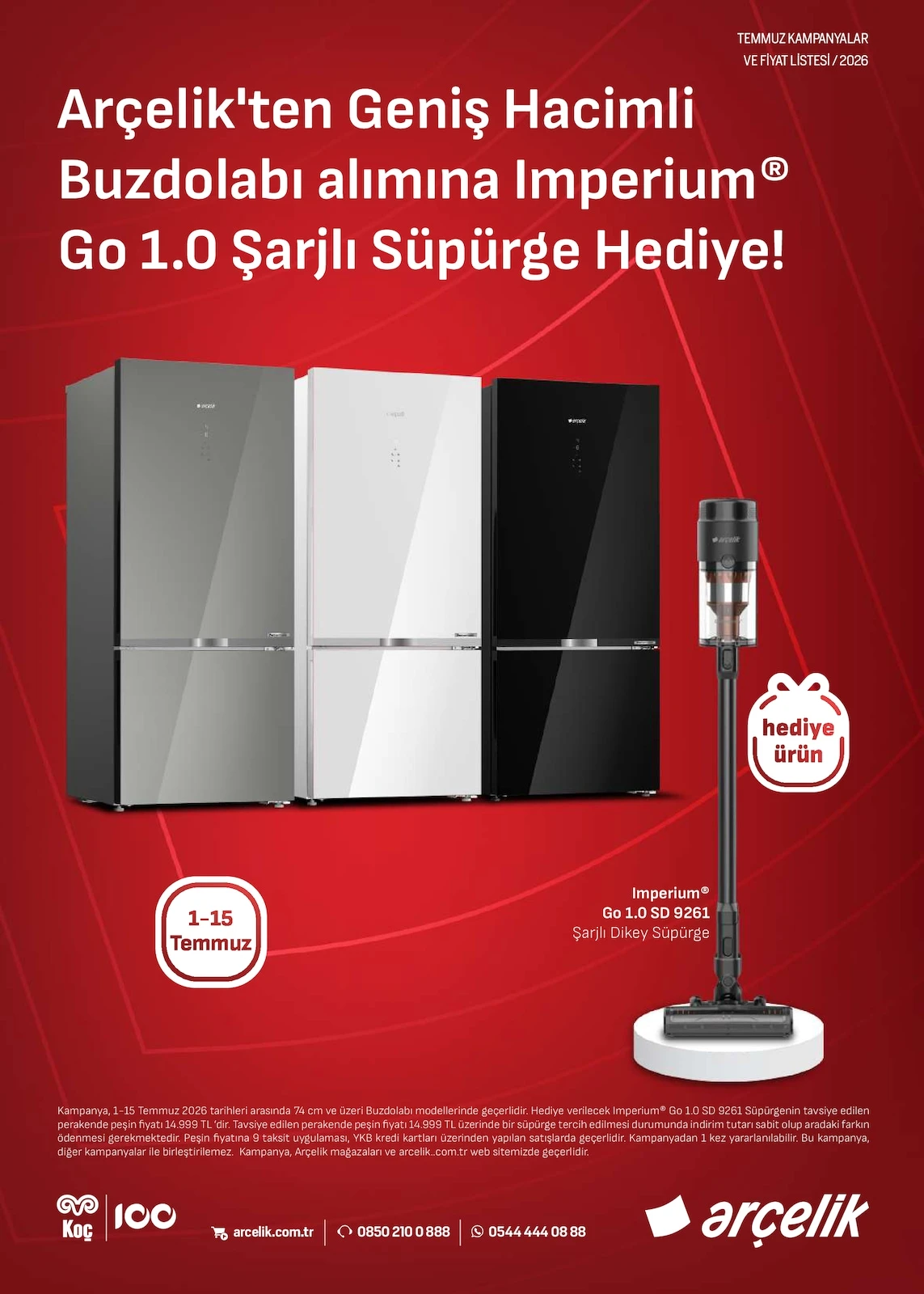 並行輸入新品　AK SOLARIS X 限定品　国内完売品 Arçelik - Kampanyalı Ürünler 01 - 15 Temmuz 2026 - Arçelik